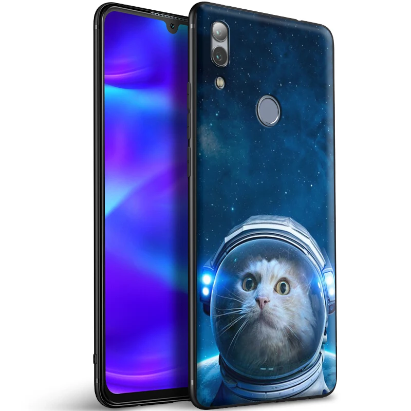 Силиконовый чехол Space Dogs Cat Turtles для Huawei Honor V30 30 8 8A 8X 8C 9 9X 10 Note View 20 20S Pro Lite | Мобильные