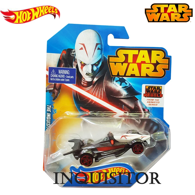 Подлинные Hot Wheels Звездные войны классический фильм тема серии ролевая модель автомобиля коллекция игрушек для детей мальчиков подарок на день рождения CGW35 - Цвет: Inquisitor