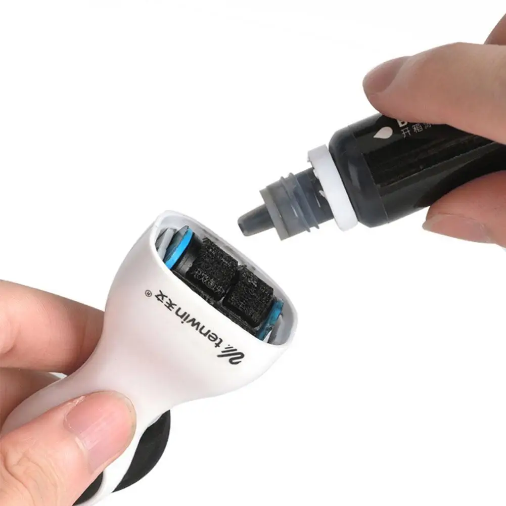 

2in1 Identity Privacy Protection Roller Stamp With Cutter Identity Privacy Information Coverage Security Theft Protection Seal