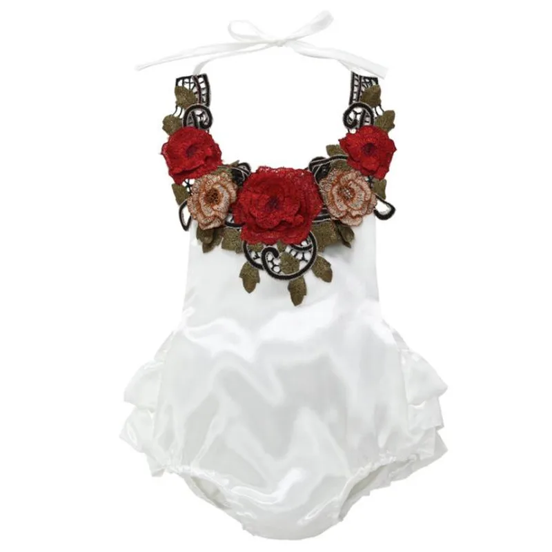 Боди для маленьких девочек боди без рукавов с цветочным рисунком одежда малышей