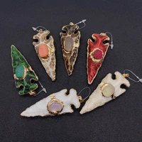 wholesale multi color anchor shape pendant resin material for jewelry making diy handmade accessories beaded decoration fashion