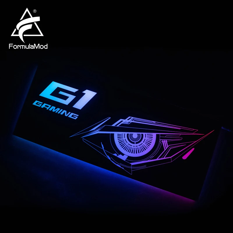 G1-1 FormulaMod Fm-DB, декоративная задняя панель Gpu, с 5v 3 Pin Светодиодный акриловый задний план, может синхронизироваться с материнской платой - Цвет лезвия: G1-1