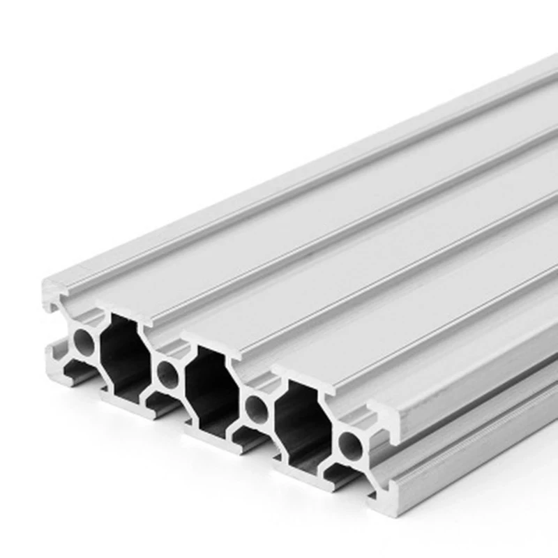 

2pcs/lot 2080 Aluminum Profile Extrusion 100-600mm Length Linear Rail 200mm 400mm 500mm for DIY 3D Printer Workbench CNC