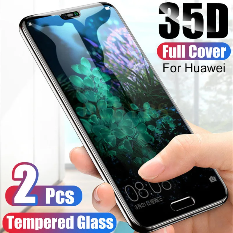 2 шт., защитное закаленное стекло для huawei P20 P30 P10 Lite Pro, Защита экрана для huawei Mate20 30 Lite, стекло для P Smart