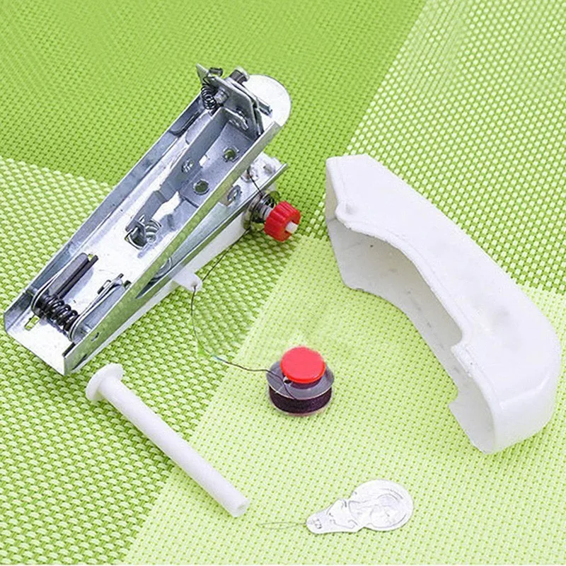 11*7*4 см мини швейная машина ручная швейная машинка удобный шов DIY случайный цвет домашняя одежда аксессуары новые
