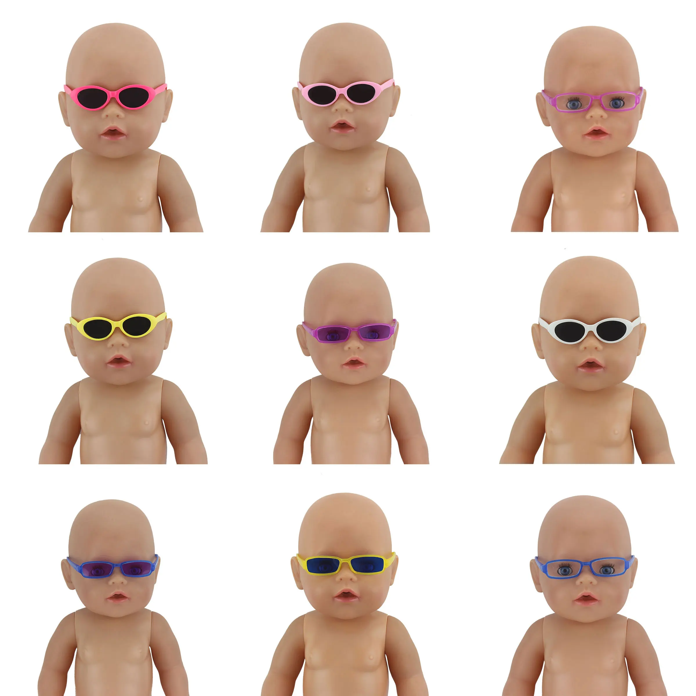 Модные красивые очки подходят для кукол 43 см 17 дюймов аксессуары | Игрушки и хобби