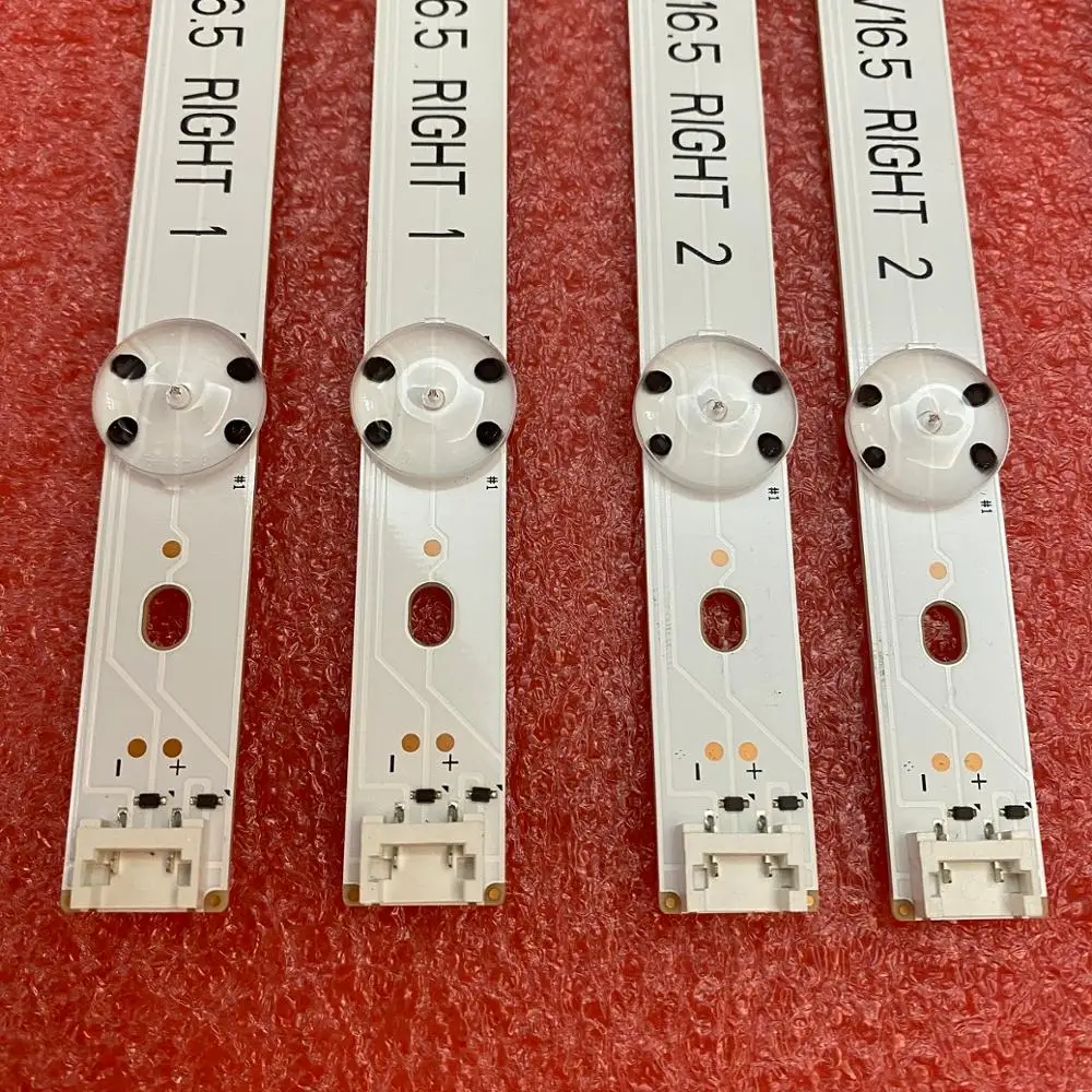 10 комплектов = 80 светодиодный т. светодиодных лент для подсветки LG 49UH603V 49UH620V 49UH610V