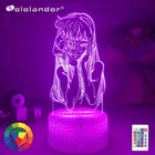 Аниме 3d лампы Junji Ito коллекция Tomie для спальни Декор Светильник подарок на день рождения манга Junji Ito коллекция светодиодный ночсветильник