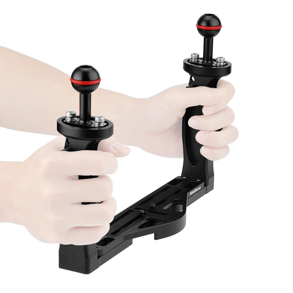 Двойной Ручной Стабилизатор для дайвинга Подводные корпуса лоток захват с