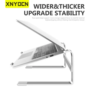 Xnyocn Laptop Stand 10-18 inch Aluminum Alloy Bracket Notebook Stand Book Holder Support Laptop For  in Pakistan