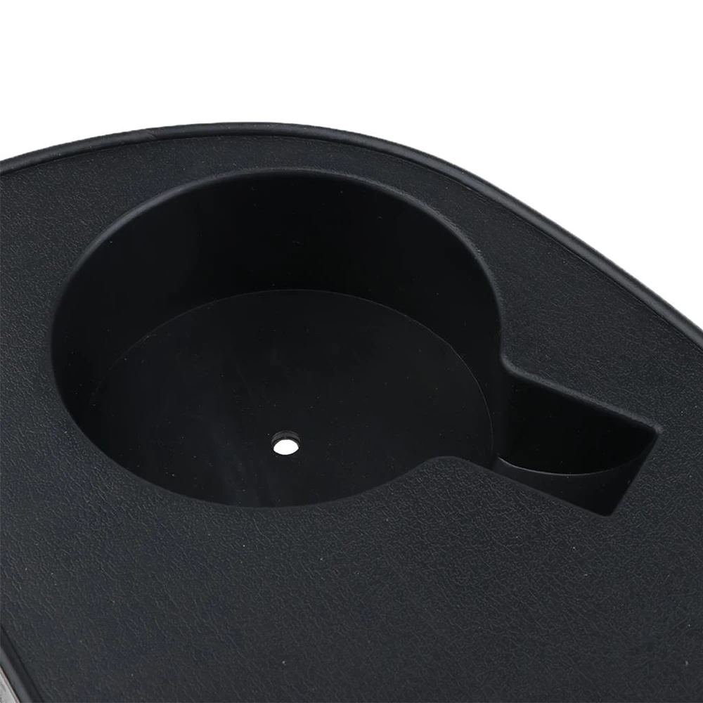 

Universal Utility Chair Cup Holder with Mobile Device Slot Snack Tray Black 1 Piece