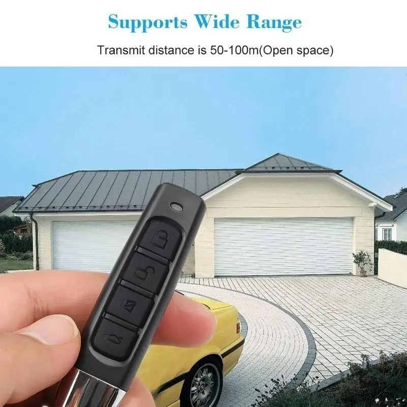 

433MHZ copy wireless Remote Control Garage Gate Door Opener Remote Control Duplicator Clone Cloning Code Car Key