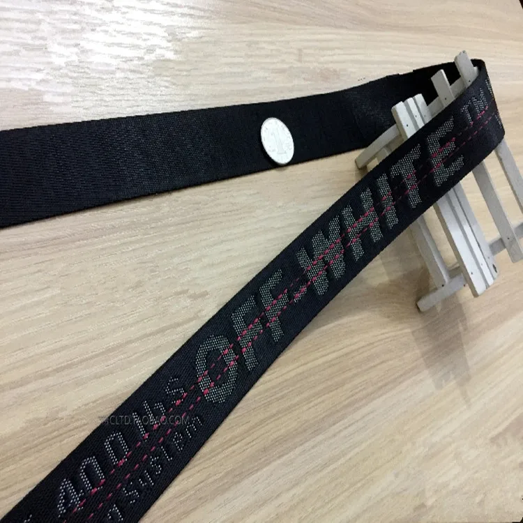 2.5cm off black 2 метра английские буквы, лента, ленточный ремень, используемый для одежды, сумки, головные уборы, шляпа, есть другой знак, символ, лента DIY ручной работы - Цвет: 2.5cm off black