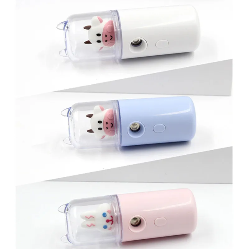 Mini Nano Mist Facial Sprayer Cooler Steamer USB Rechargeable Humidifier Moisturizing Beauty Instruments Face Skin Care | Красота и