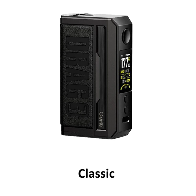 Оригинальный бокс мод Voopoo DRAG 3 TC 177 Вт вейп с поддержкой TPP Pnp картридж подставкой