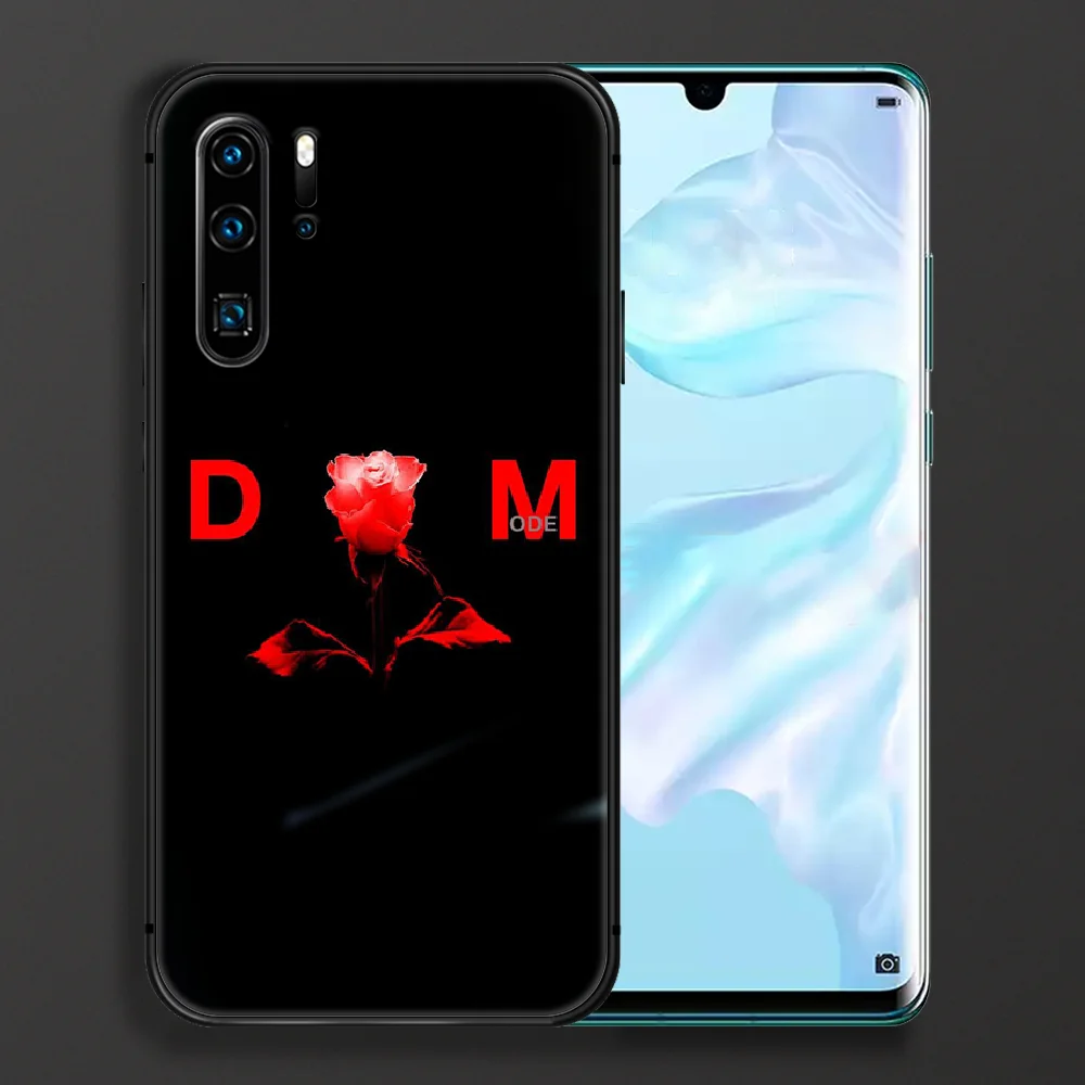 

Depeches band Mode Phone case For Huawei P Mate Smart 10 20 30 40 Lite Z 2019 Pro black coque silicone back painting cover tpu