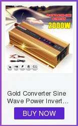 2000 Вт DC 12 В к AC 220 В USB автомобильный инвертор зарядное устройство конвертер адаптер DC 12 к AC 220 модифицированный синусоидальный волновой трансформатор