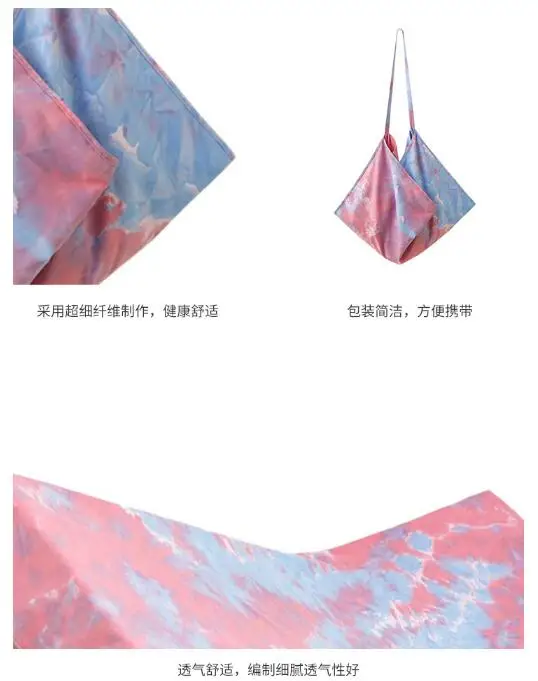 Принт переносное пляжное кресло Полотенца чехлы с карманом на открытом воздухе