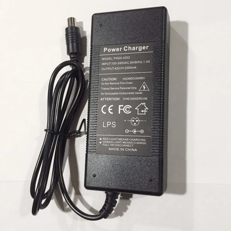 Адаптер зарядного устройства для электрического скутера 42 в 2 а Xiao mi jia M365 Ninebot Es1 Es2