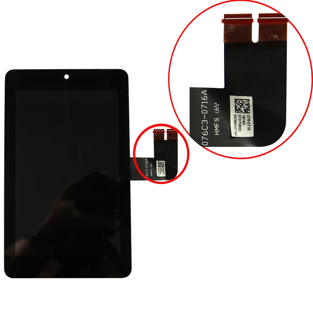 Для ASUS MemoPad HD7 ME173 ME173X K00B сенсорный ЖК экран для N070ICN GB1 Innolux версия дисплей