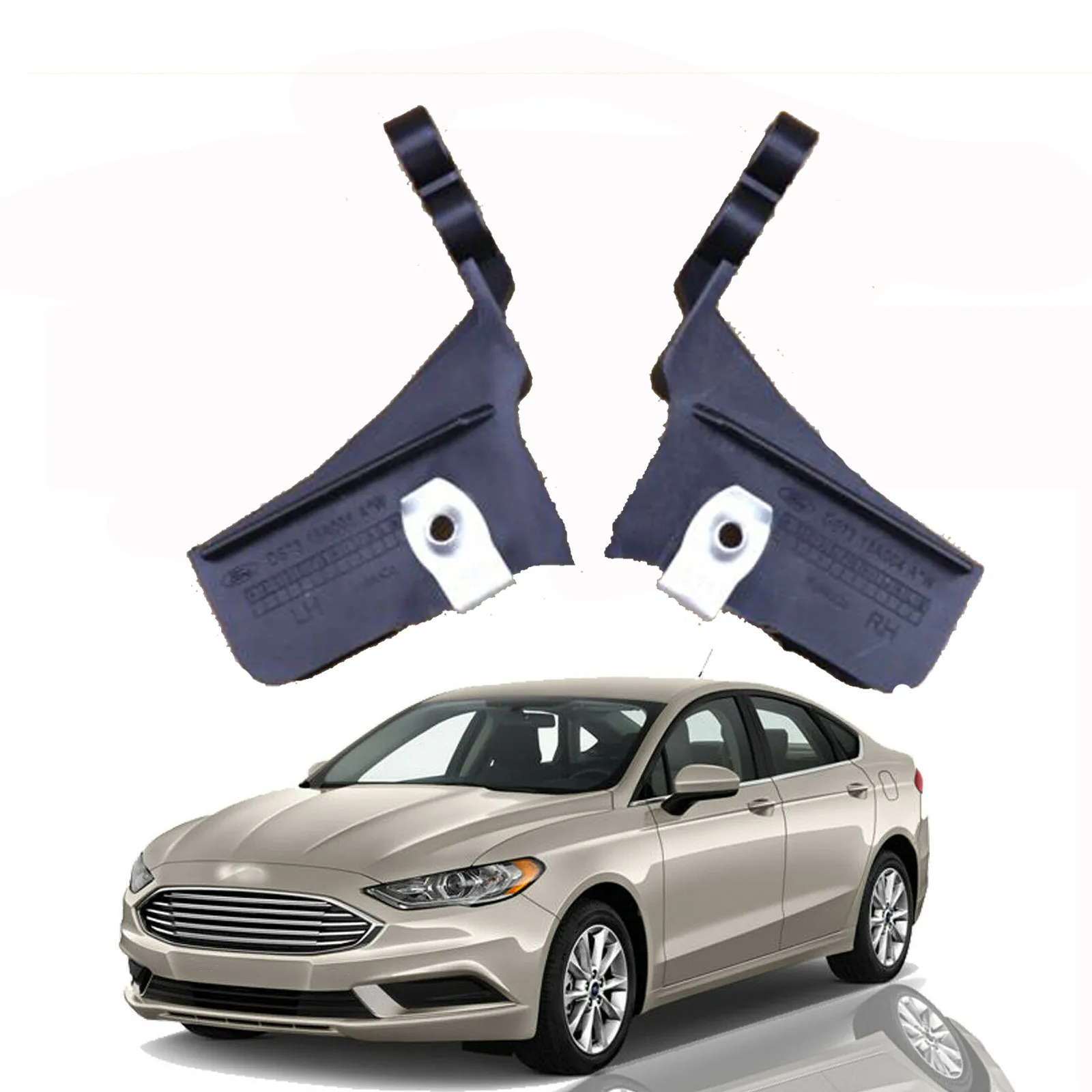 

2 шт., кронштейны для правой и левой фары автомобиля Ford Fusion MKZ DS7Z-13A004-A DS7Z13A005A