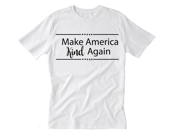 

MAKE AMERICA KIND AGAIN T-SHIRT unise fashion funny Christian tees grunge aesthetic tumblr tops gift female women shirt K679