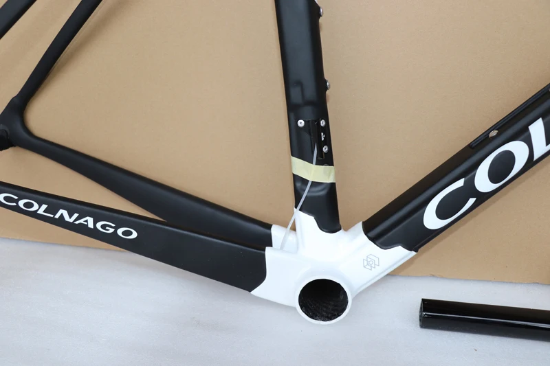Новое поступление T1100 ud матово-глянцевая черная красная Colnago C64 карбоновая рама велосипеда с 16 цветами на выбор