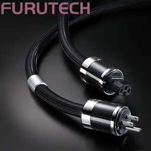 furutech alpha ps 950 18 alpha occ conductor carbon fiber flagship fever upgrade power cord ac power cable free global shipping