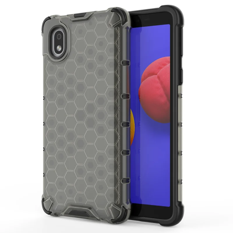 

Honeycomb PC Phone Case For Samsung Galaxy A01 M01 CORE M20 M30 M30S M11 M51 M31 M31S M02 M60S M80S M21S J2 PRIME M40S M21 M02S