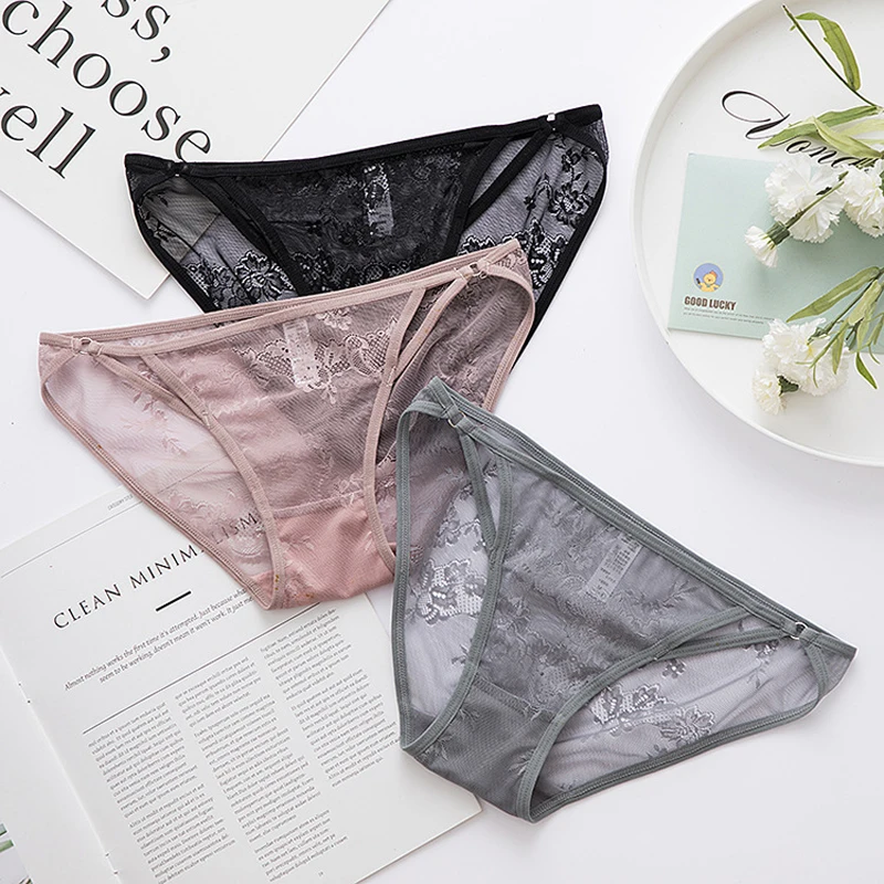 

Women lace Panties lower waist Briefs Lingerie Underwear Shorts 039