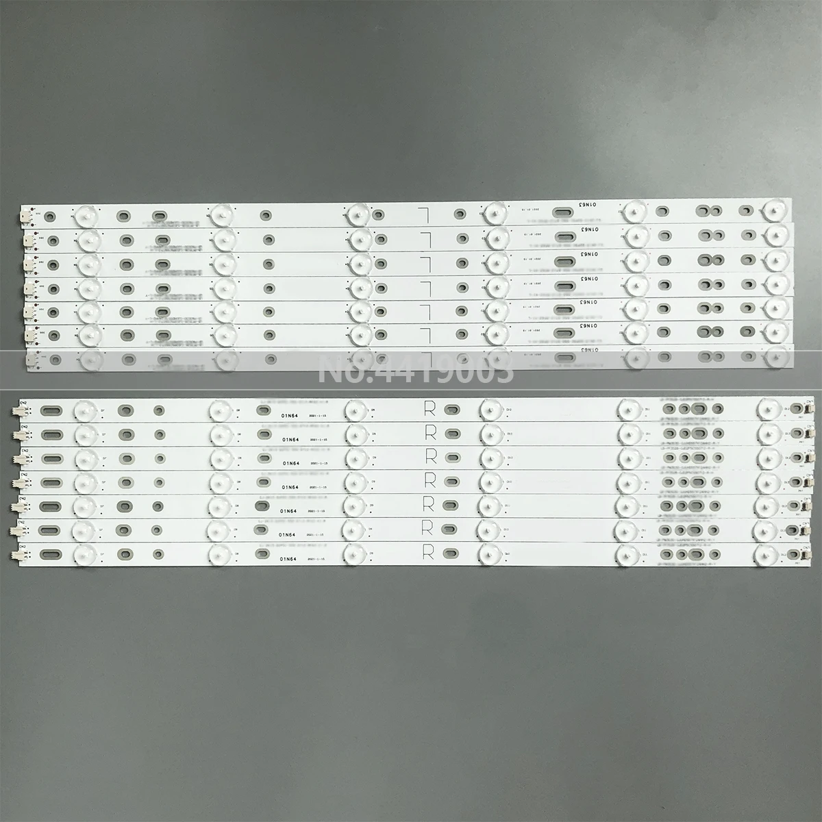 

14 шт./компл. Светодиодная лента для подсветки 12 ламп для phi lips 55 дюймов tv Le55u7970