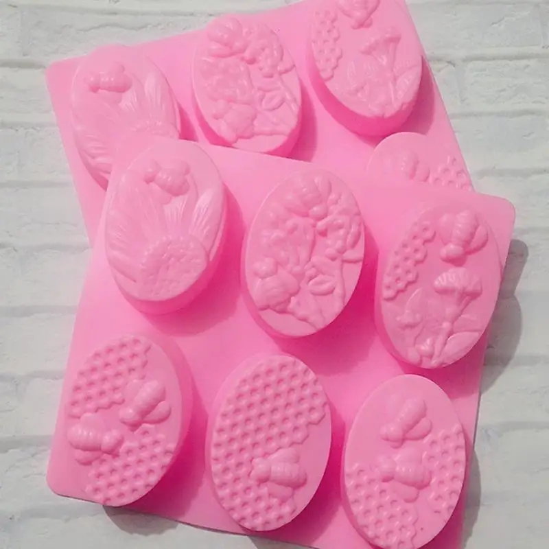 

Silicone Cake Mold 6 Holes Flower Shaped Fondant Cake Decorating Tools For DIY Handmade Dessert Making Tool Cocina Accesorio