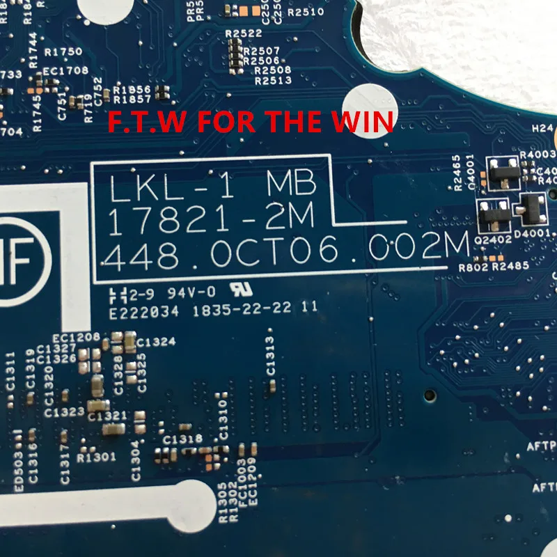 Billig 02HM000 MB FÜR Para Lenovo Laptop Motherboard L380 CPU I5--8250 17821-2 100% Probado