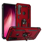 Чехол для Xiaomi Redmi Note 8 Pro 8T, магнитный автомобильный держатель, подставка с кольцом, защитная задняя крышка для Redmi 7 7A 8 8A, чехлы