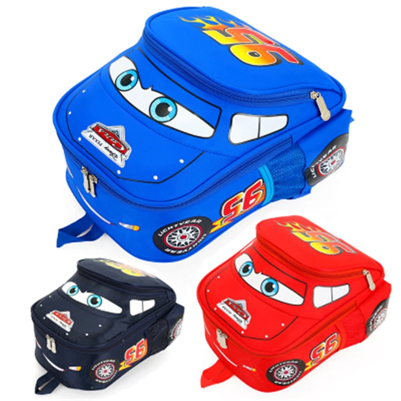 

Cars 2-8 Years Old School Bags Boys New Semester Waterproof Car Backpacks Child Book bag Kids Shoulder Bag Satchel Knapsack