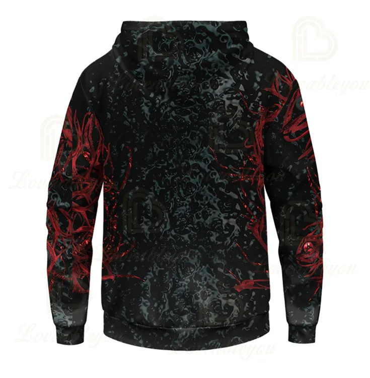 Толстовка Мужская/женская с капюшоном модный худи принтом японского аниме нару