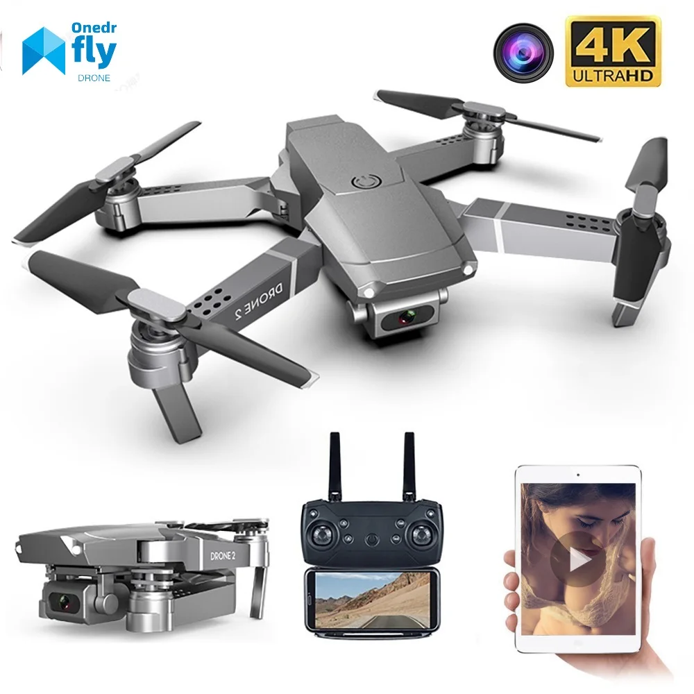 Мини Квадрокоптер E68 с широкоугольной камерой 4K Wi Fi FPV|Квадрокоптеры камерами| |