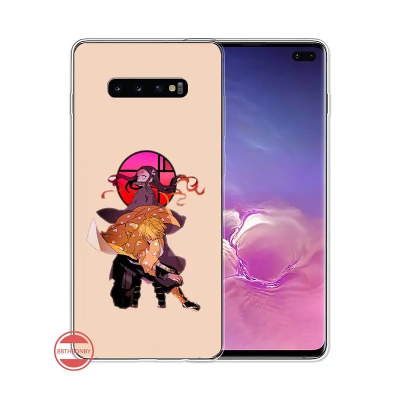 

Demon Slayer Phone Case For Samsung Galaxy S5 S6 S7 S8 S9 S10 S10e S20 edge plus lite