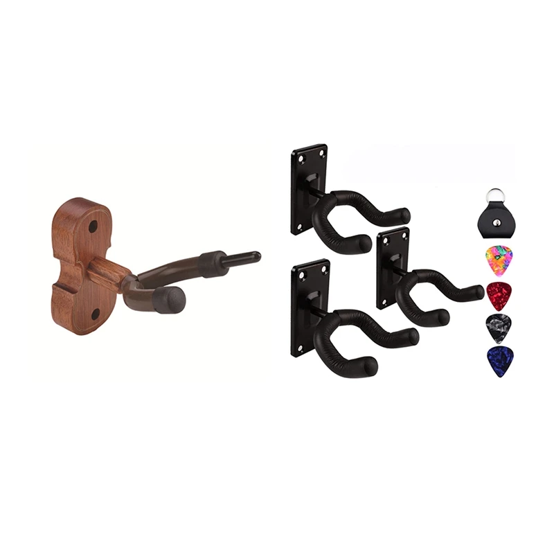 

Лидер продаж, 1 шт. настенный крючок для скрипки с держателем-бантом и 1 набор, настенный крючок для гитары, подставка, вешалки для гитары, крю...