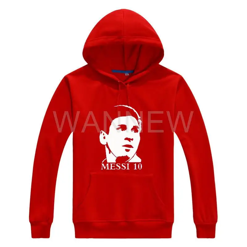 

2021 Men Women Lionel Messi Head Portrait Hoodies Hoodie Sweatshirts Casual Hooded