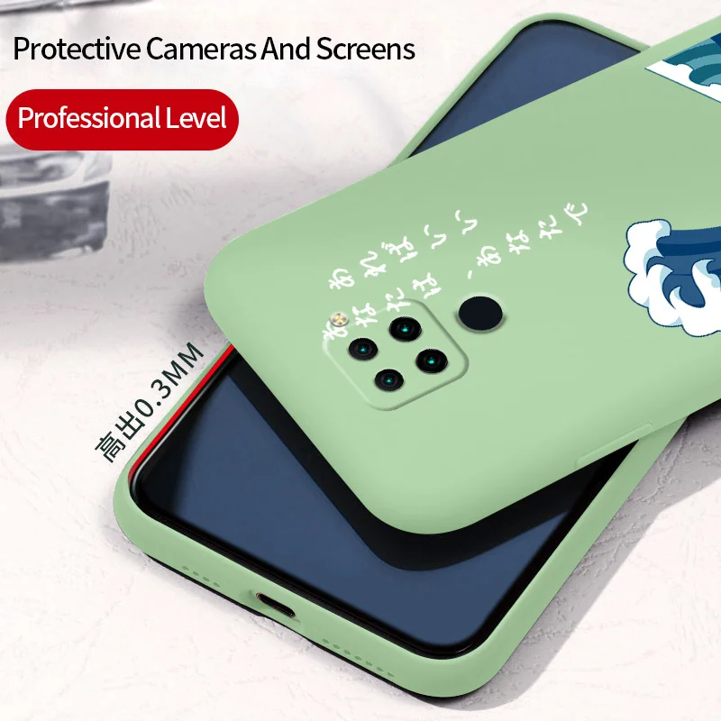 

Thin Pikachu Pattern For Redmi 10X4G 10X5G 10XPro 9 9A Note 94G 95G 8 8Pro 7 7Pro Redmi K30 K20 Liquid Silicone Case