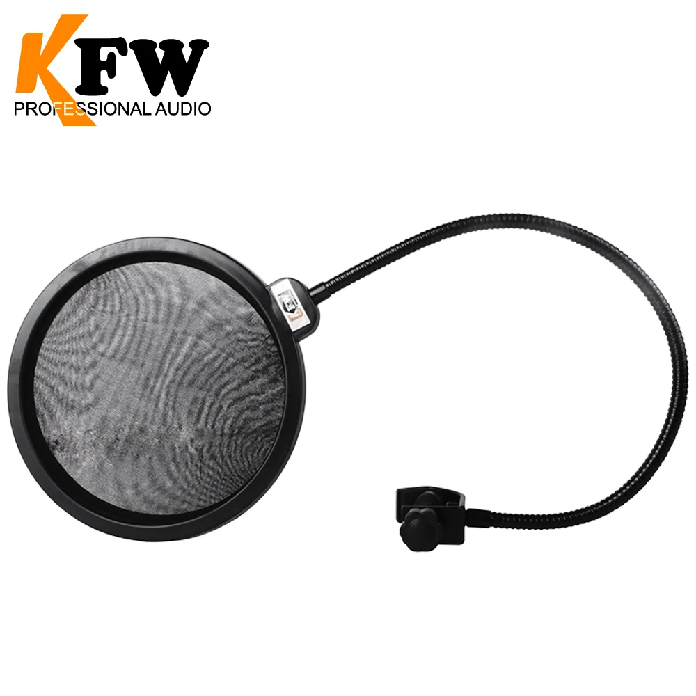KFW WS 04 Профессиональный двухслойный K трек записывающий микрофон Анти