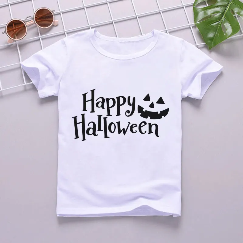 

Забавная новая детская одежда на Хэллоуин, футболка с принтом единорога ведьмы для мальчиков и девочек, детские повседневные футболки, модн...