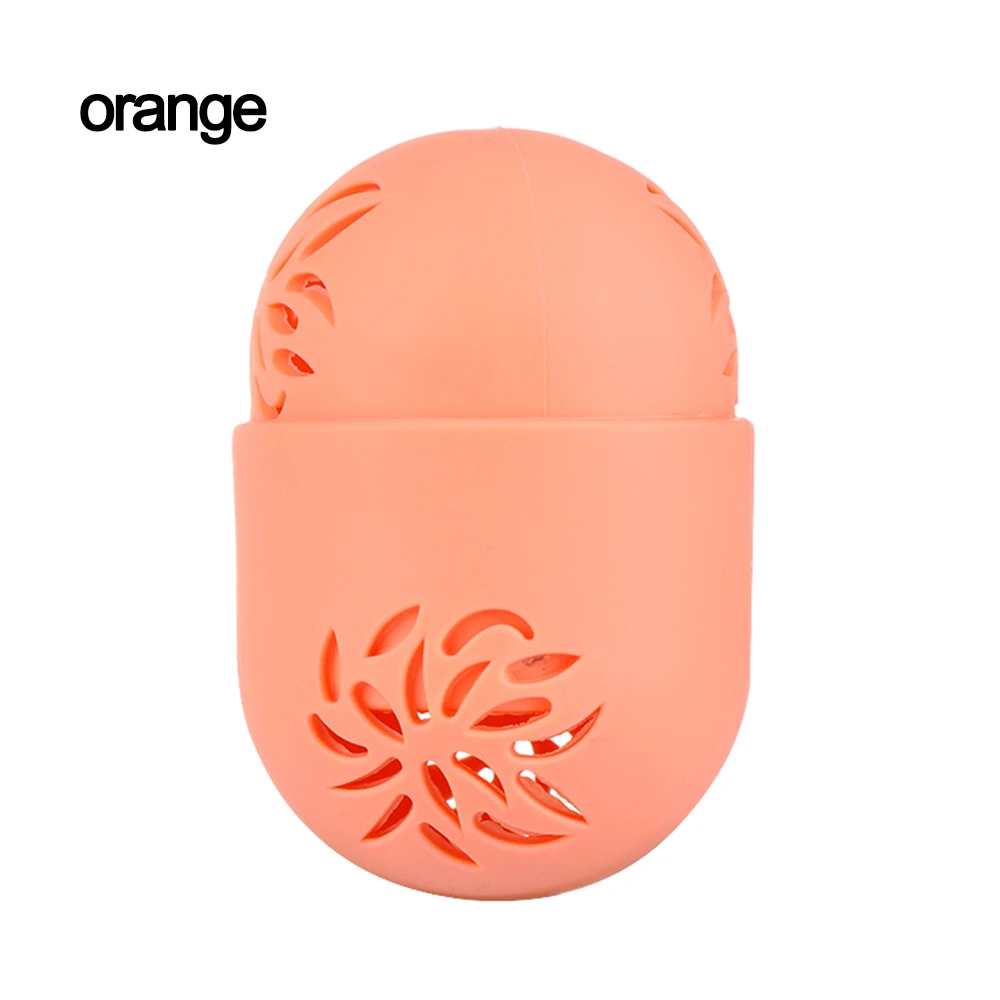 B-orange Котенок Красота пудра слоеного блендера держатель Губка Макияж яйцо сушки чехол Портативный мягкий силиконовый косметический Блендер Губка коробка держатель - Цвет: B-orange