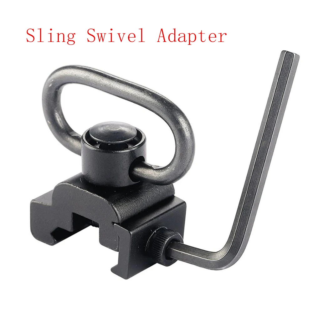 

Quick Detach Release QD Sling Swivel Scope Mount Ring Detachable Button Strap Ring Holder Hunting Gun Rifle Shotgun Accessories