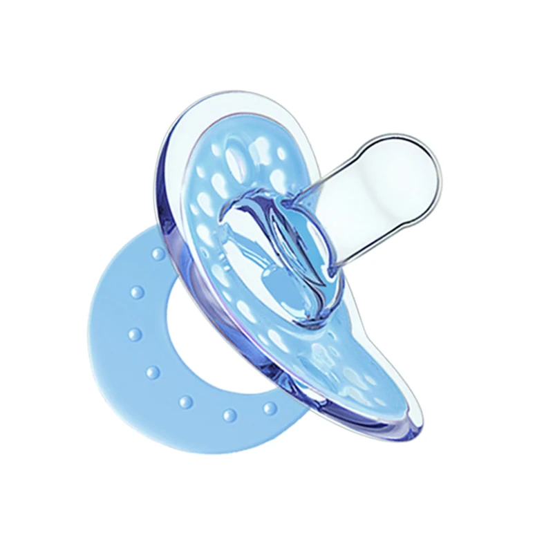 Round head nipple Плюшевая Кукла Детская пустышка соска цепь клип игрушки животных мальчик девочка соска держатель для соски(не включает соска - Цвет: Round head nipple