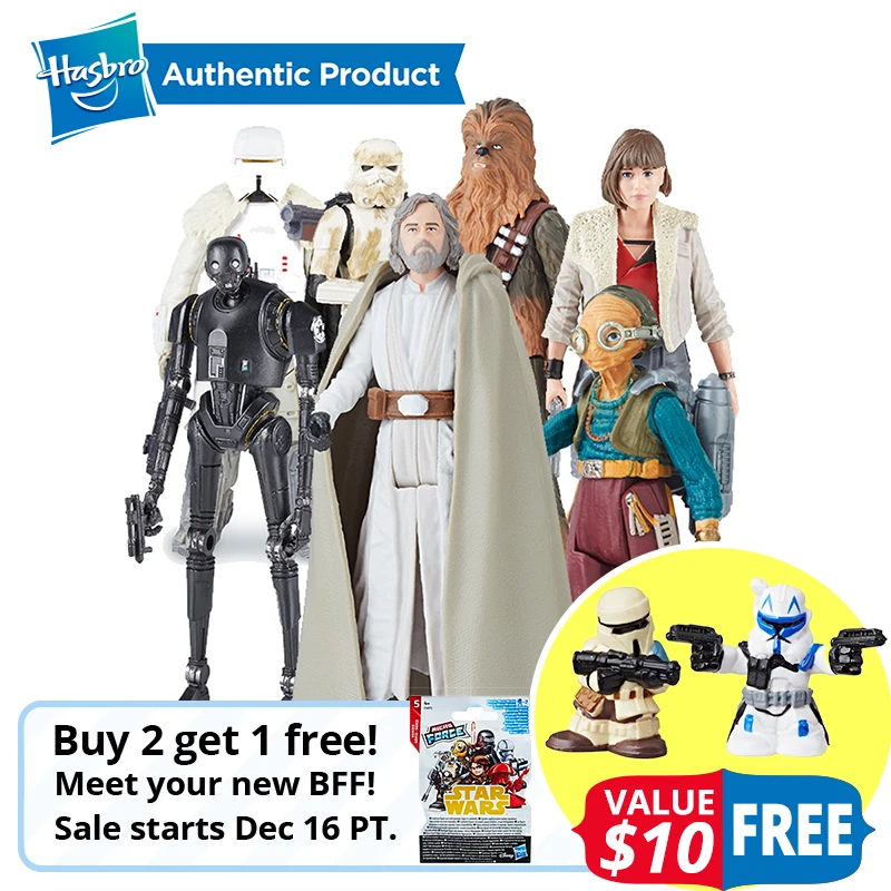 Hasbro Movie Force Link S2 SWU Qi'Ra Chewbacca K-2S0 Maz-Kanata E8 Скайуокер джедай мастер Коллекция фигурка игрушка