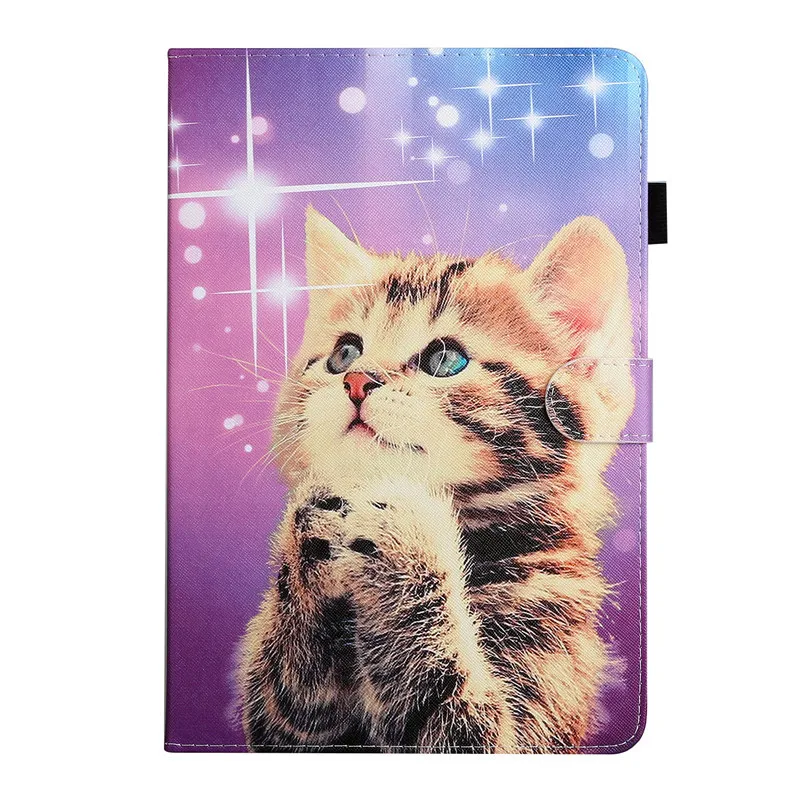 universal case for tablet 9 7 10 10 1 inch cute unicorn cat cover funda for samsung tab a7 huawei matepad t 10s t10 10 4 case free global shipping