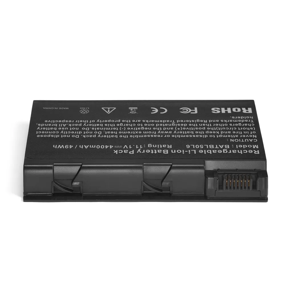 Аккумулятор для ноутбука Acer Aspire 3690 5110 5680 TravelMate 2490 4200 Series (11.1V 4400mAh). PN: BATBL50L4