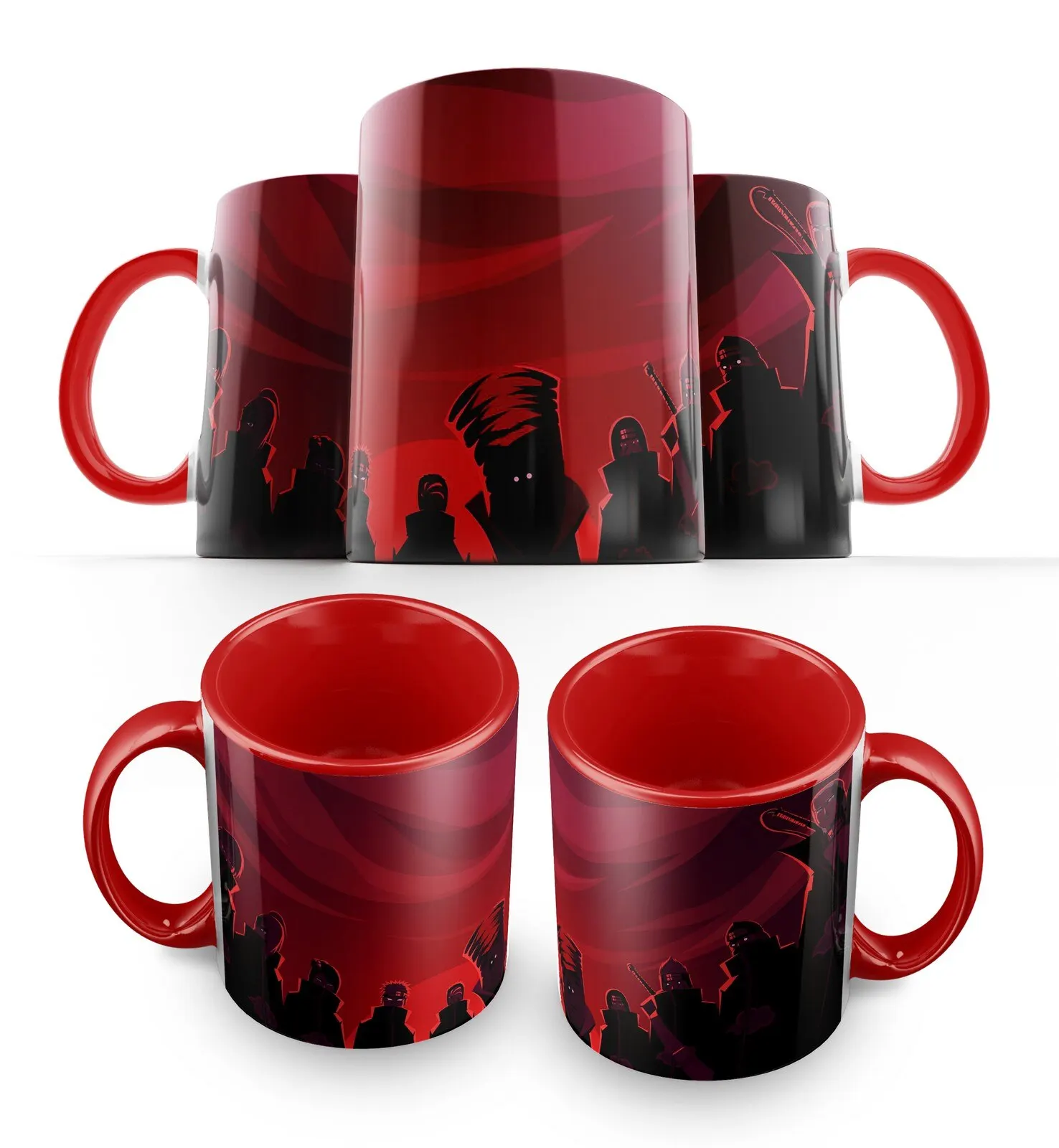 Кружка для кофе чая Наруто (аниме Узумаки Саске Учиха Хокагэ сакура) - 1456-816 | Дом и